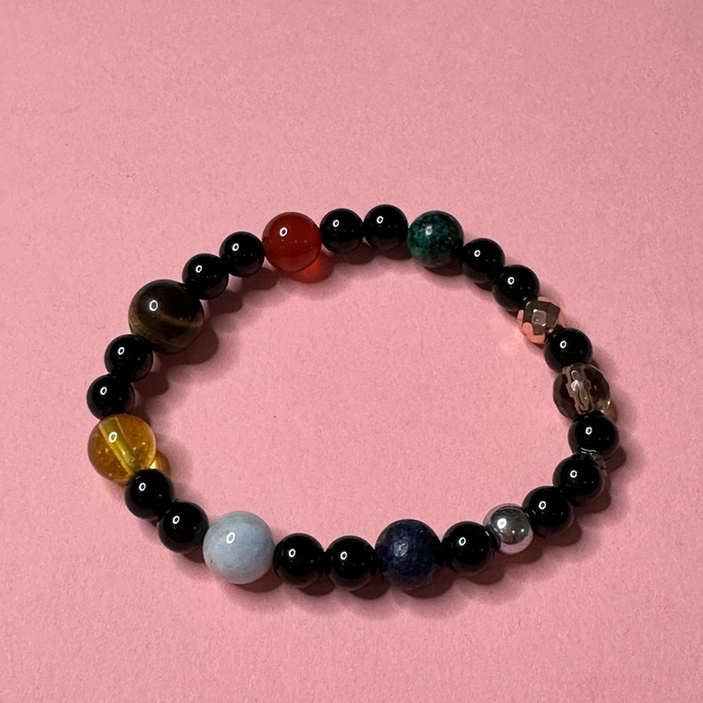 Solar System Beaded‎ Bracelet